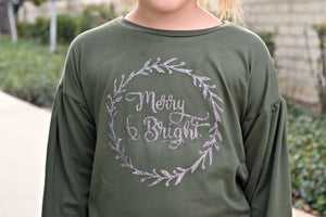 Merry & Bright Digital Cut File