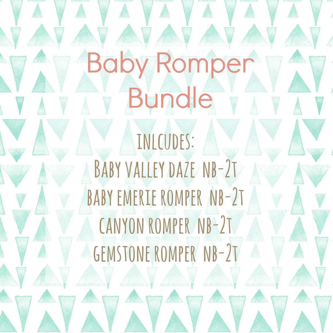 Baby Romper Bundle