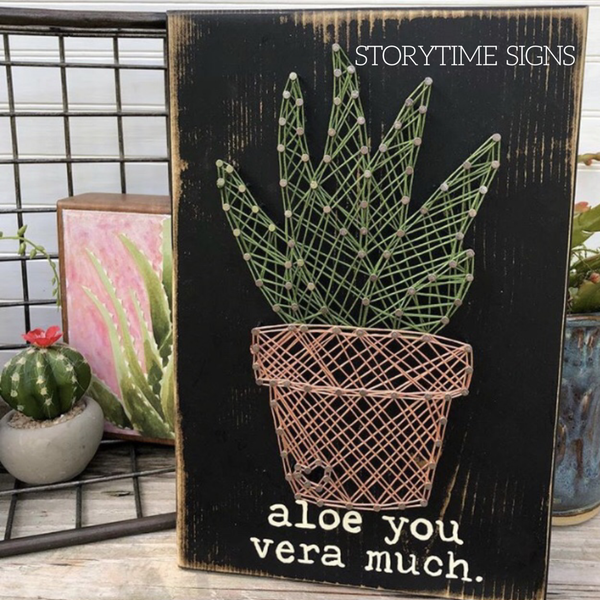 aloe you vera much planter Aloe You Vera Much Layered Digital Cut File