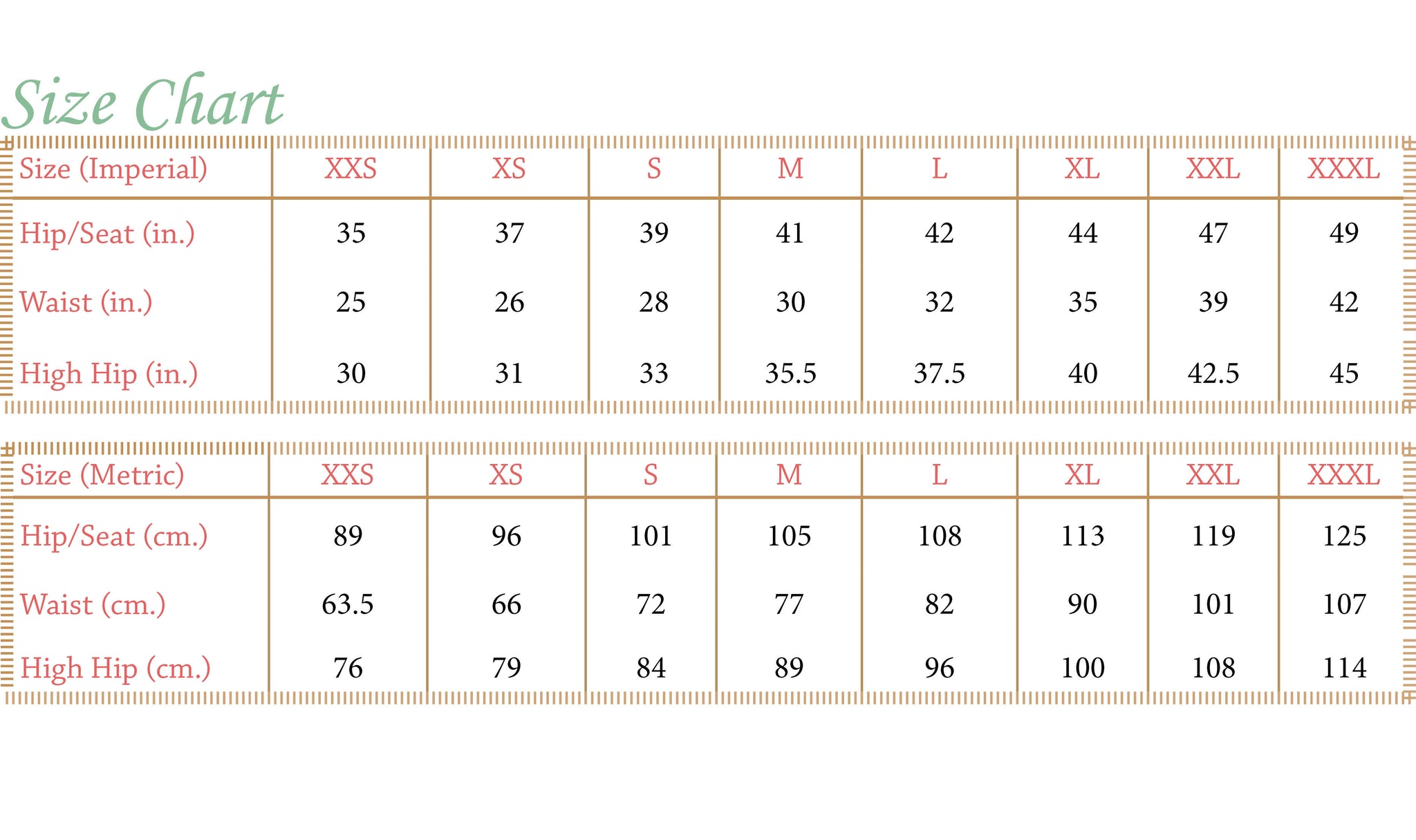 Isla Shorts PDF Pattern Women XXS-XXXL