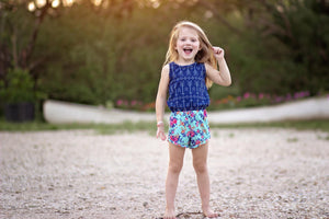 Emerie Romper and Crop Top PDF Pattern 2T-12yrs