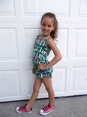 Emerie Romper and Crop Top PDF Pattern 2T-12yrs