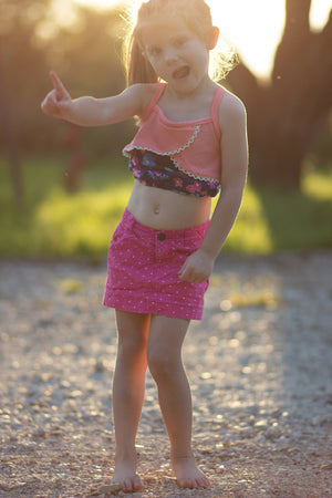 Emerie Romper and Crop Top PDF Pattern 2T-12yrs
