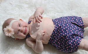 Gemstone Romper PDF Pattern Baby NB-2T