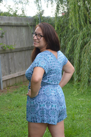 Journey Romper PDF Pattern Women XS-XXXL