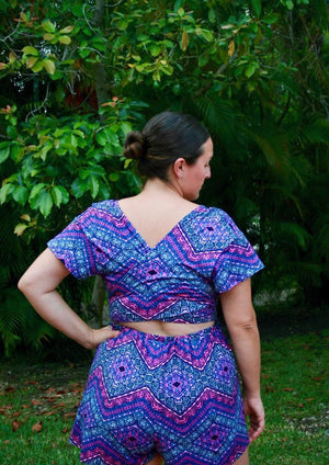 Journey Romper PDF Pattern Women XS-XXXL