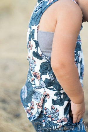 Moon Dance Tank PDF Pattern Girls NB-14yrs