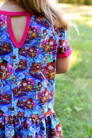 Willow Raglan PDF Pattern Girls NB-14yrs