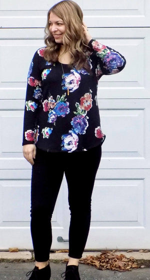 Cloud 9 Tee PDF Pattern Women XS-XXXL