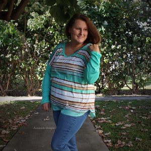 Cloud 9 Tee PDF Pattern Women XS-XXXL