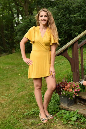 Summer Dawn Wrap Dress PDF Pattern Women XS-XXXL