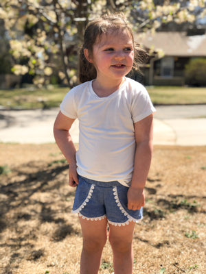 Coachella Shorts PDF Pattern 6m-14yrs