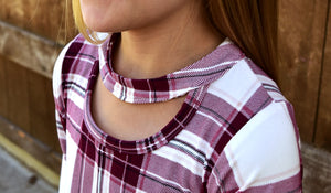 Cypress Choker PDF Pattern Girls 2T-14yrs