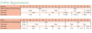 Boheme Sky PDF Pattern 2T-14yrs