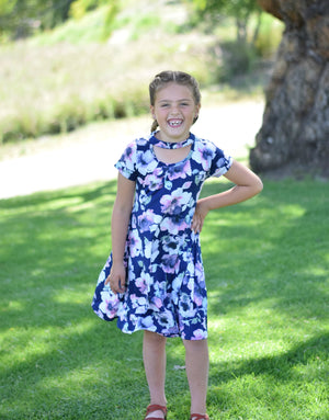 Cypress Choker PDF Pattern Girls 2T-14yrs