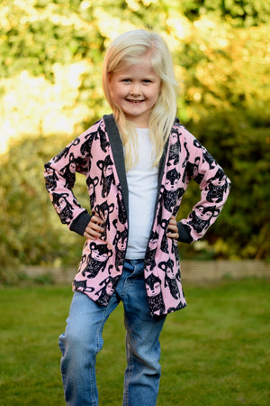 Lost Coast Cardigan PDF Pattern GIRLS 2T-14YRS