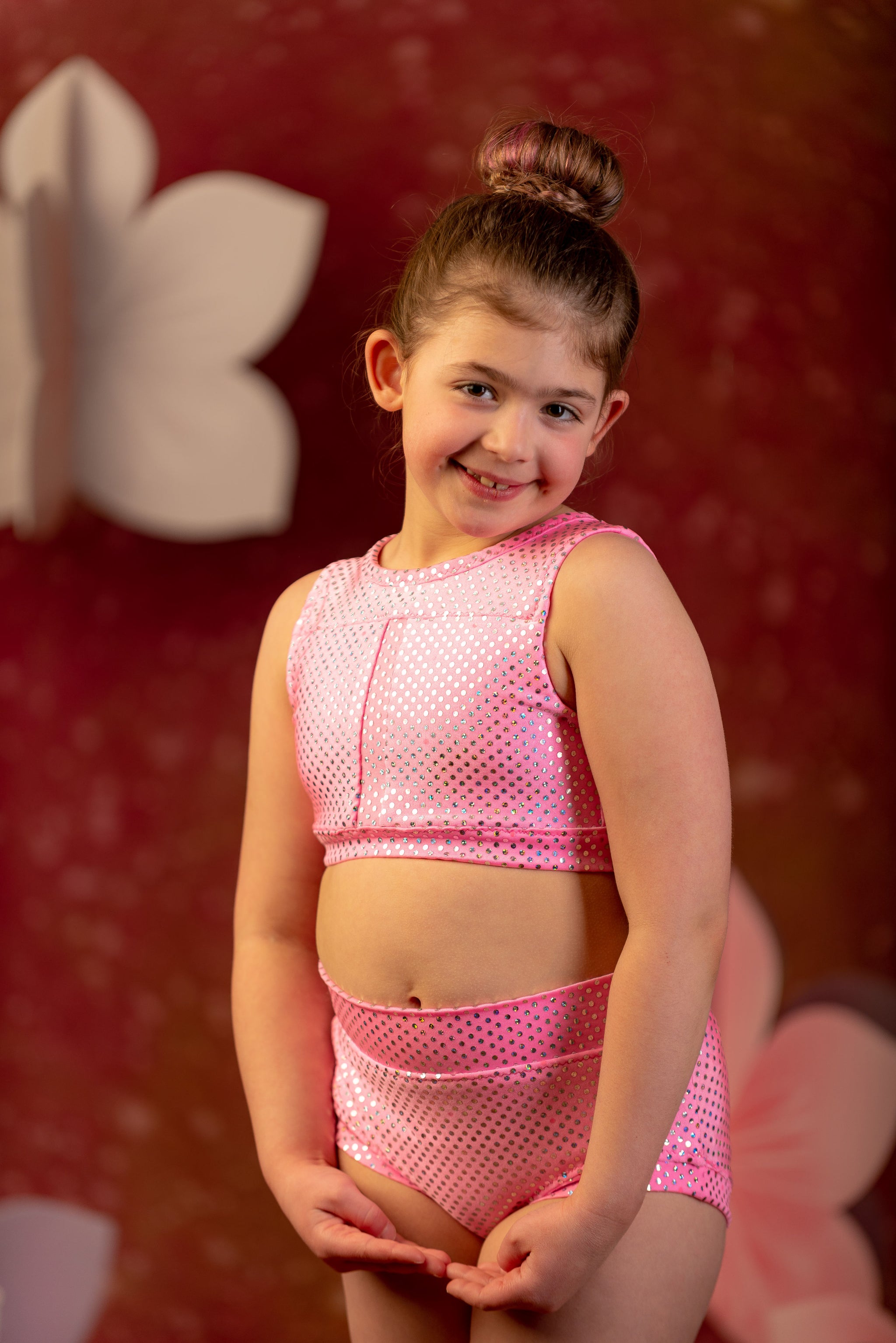 On Pointe Crop Top and Briefs PDF Pattern 2T-14yrs