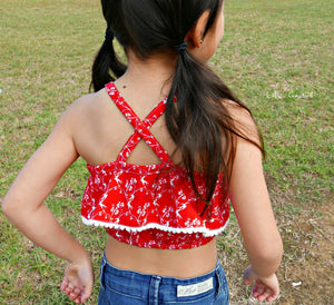 Emerie Romper and Crop Top PDF Pattern 2T-12yrs