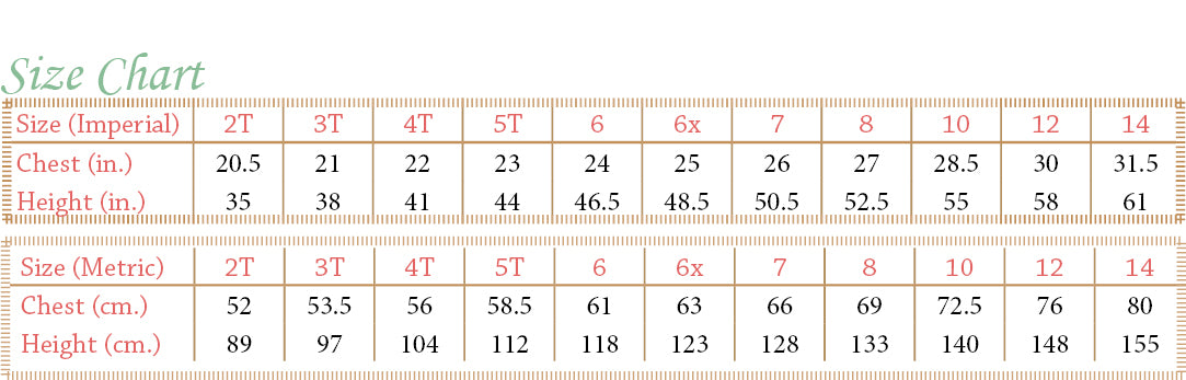 Fireside PDF Pattern Girls 2T-14yrs