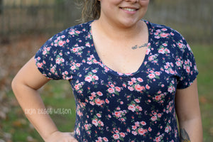 Cloud 9 Tee PDF Pattern Women XS-XXXL