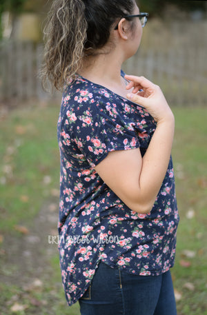 Cloud 9 Tee PDF Pattern Women XS-XXXL