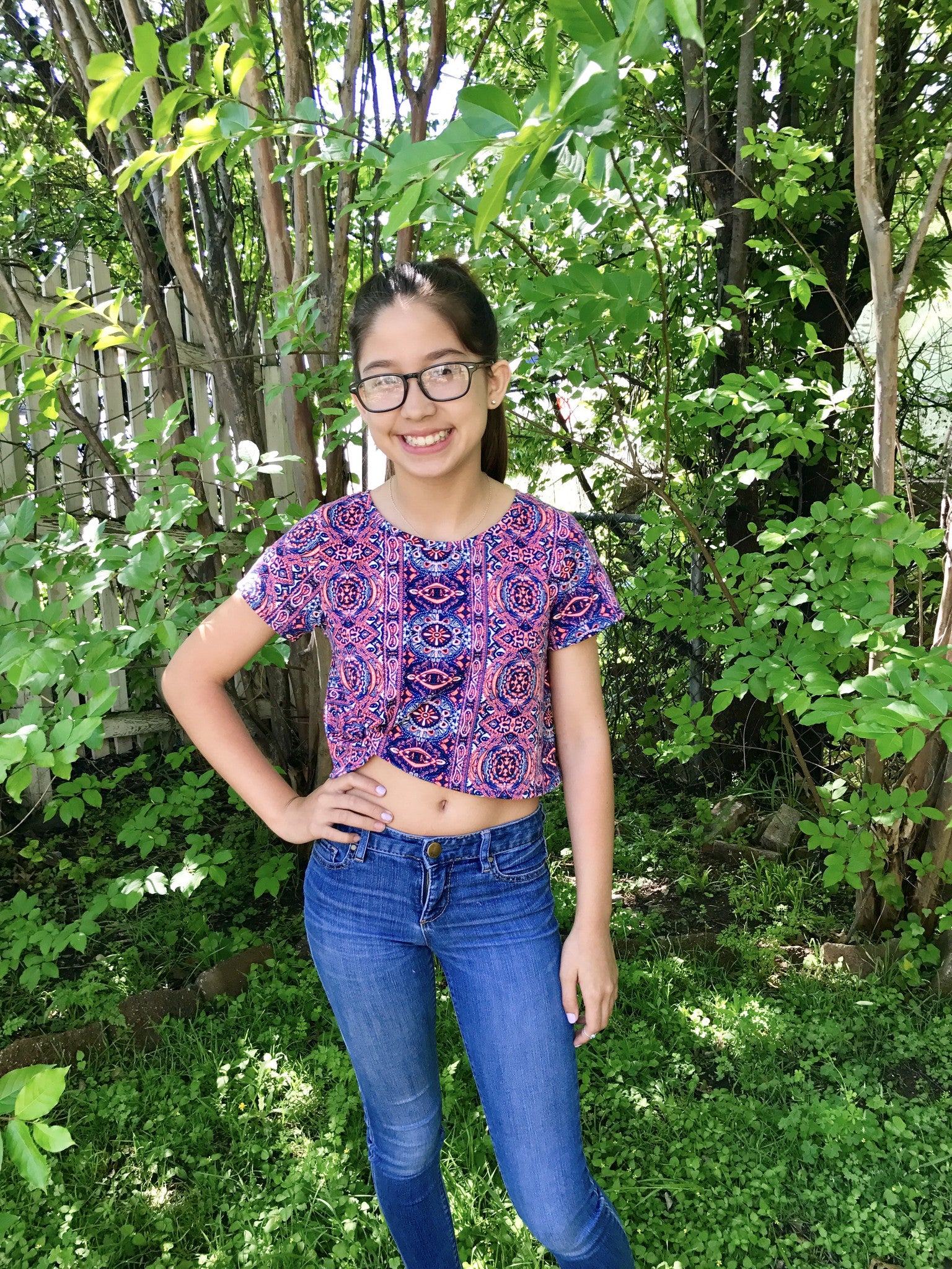 Harbor Knot PDF Pattern Girls 2T-14yrs