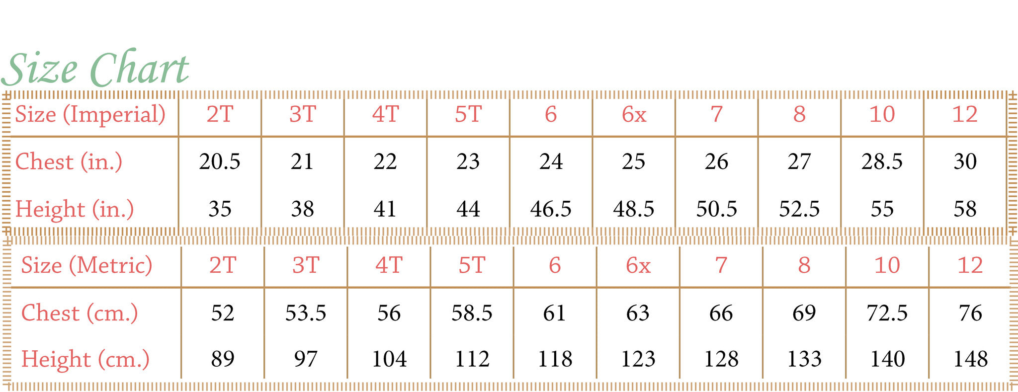 Voyager PDF Pattern 2T-14YRS