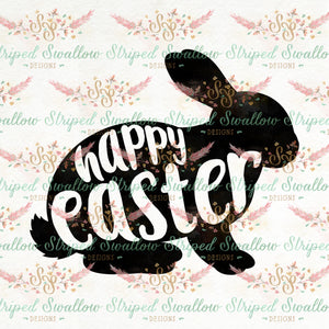 Happy Easter Digital Cut File