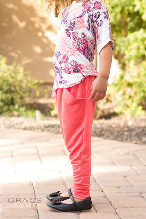 Rhapsody Joggers PDF Pattern Girls 2T-14yrs