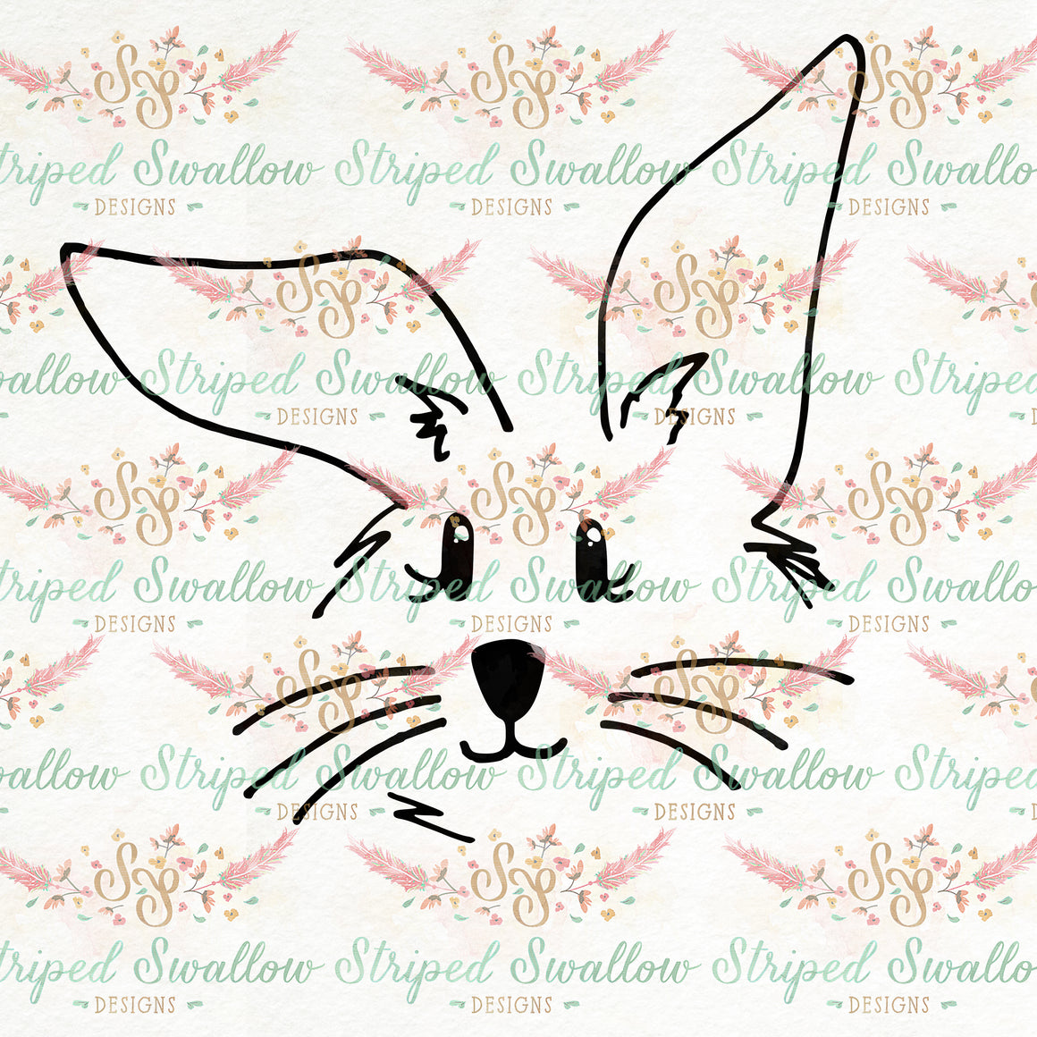 Little Bunny Digital Cut File