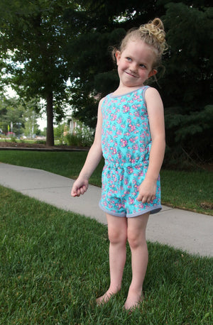 Emerie Romper and Crop Top PDF Pattern 2T-12yrs
