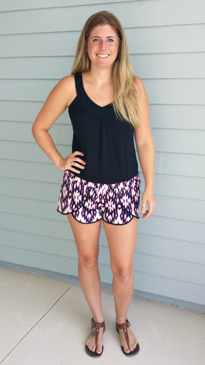 Coachella Shorts Pattern Women XS-XXL