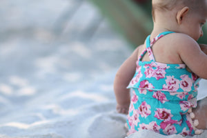 Baby Emerie Romper and Crop Top PDF Pattern NB-2T
