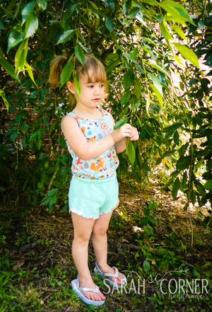 Emerie Romper and Crop Top PDF Pattern 2T-12yrs