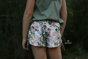 Run in the Sun Shorts PDF Pattern Girls 2T-14yrs