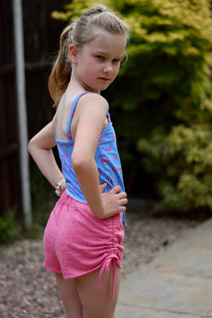 Run in the Sun Shorts PDF Pattern Girls 2T-14yrs