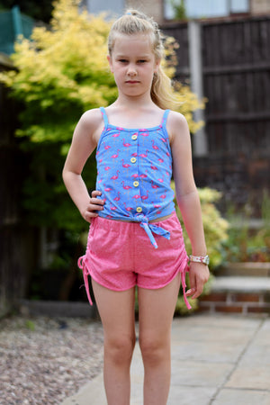 Run in the Sun Shorts PDF Pattern Girls 2T-14yrs