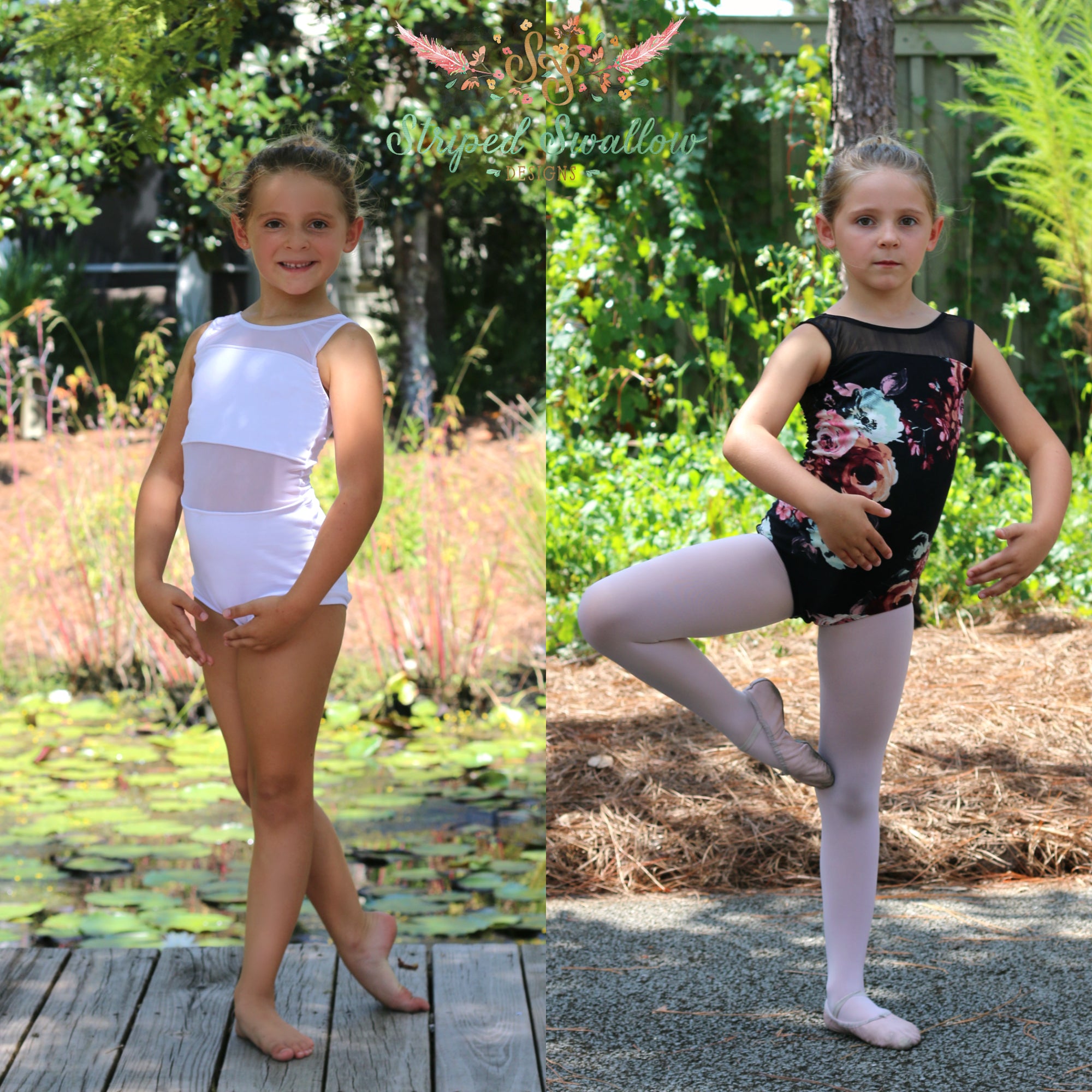 In Motion Leotard PDF Pattern 2T-14 - Striped Swallow Designs in-motion-leotard-pdf-pattern-2t-14-striped-swallow-designs