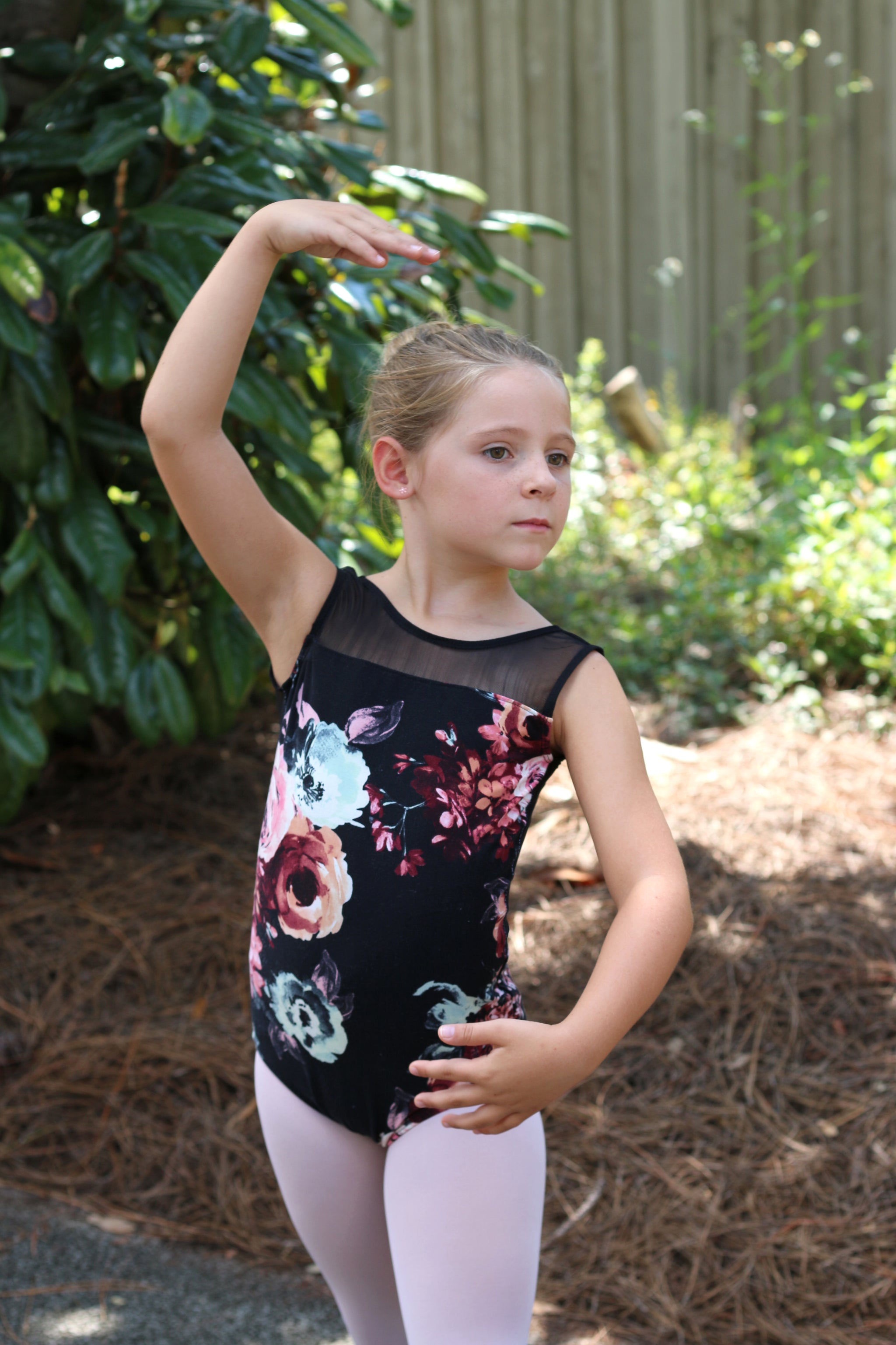 In Motion Leotard PDF Pattern 2T-14 - Striped Swallow Designs