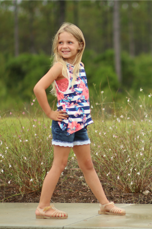 Moon Dance Tank PDF Pattern Girls NB-14yrs