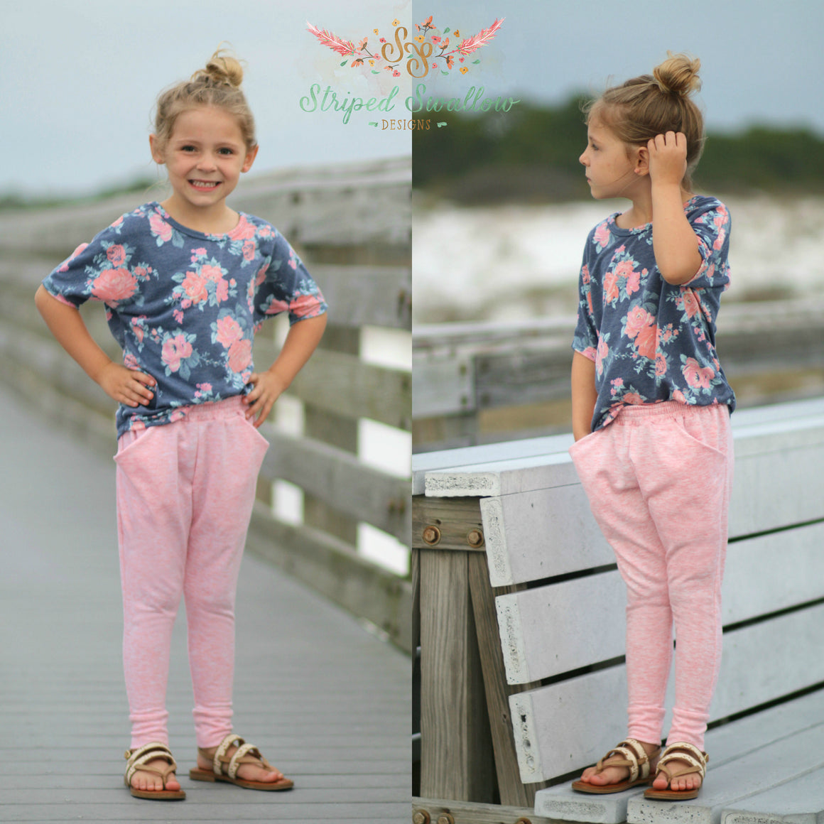 Rhapsody Joggers PDF Pattern Girls 2T-14yrs