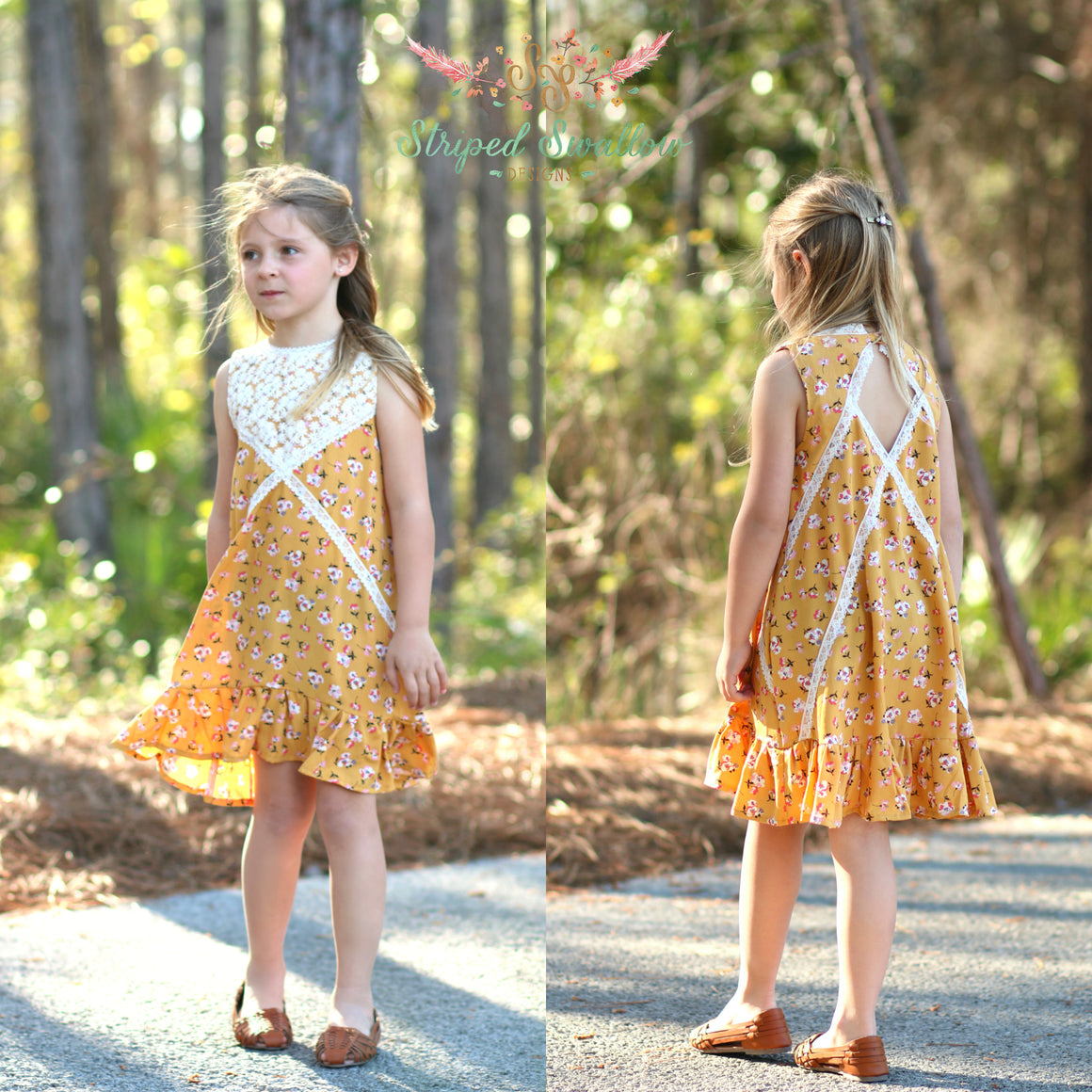 Songbird PDF Pattern Girls 18m-14yrs